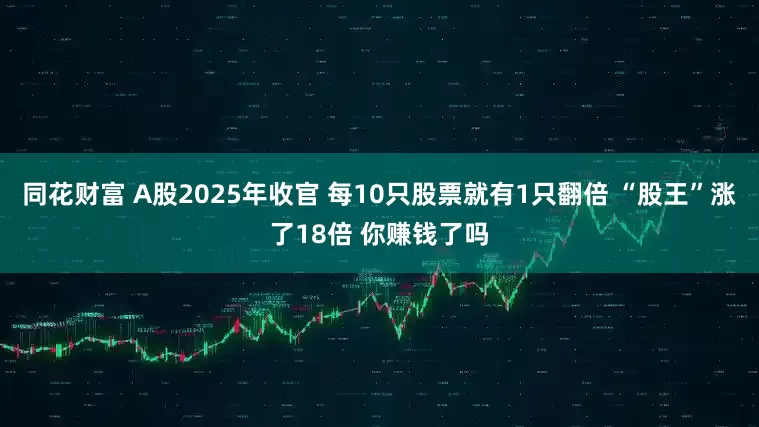 同花财富 A股2025年收官 每10只股票就有1只翻倍 “股王”涨了18倍 你赚钱了吗